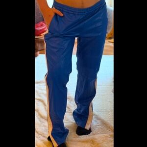 Valentino coated pleather track pants